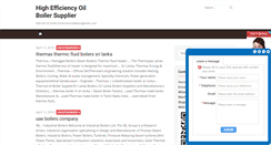 Desktop Screenshot of highefficiencyoilboiler.com